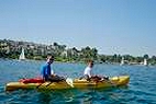 Boaters on the lake